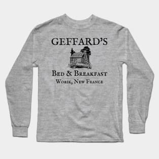 Geffard's Bed and Breakfast Wobik New France Long Sleeve T-Shirt